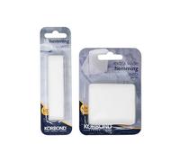 Korbond Set per orlo, senza cuciture, 18 m totali, 8 m x 60 mm più 10 m x 20 mm, larghezza extra larga e standard, adatto per abbigliamento e tende