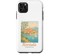 Korcula Croazia Little Dubrovnik Old Town Tourist Souvenir Custodia per iPhone 11 Pro Max