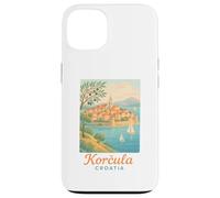 Korcula Croazia Little Dubrovnik Old Town Tourist Souvenir Custodia per iPhone 13