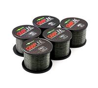 Korda Carp Line - bobina di lenza monofilo per pesca alla carpa, Green, 8lb Green / 1000m 0.28mm