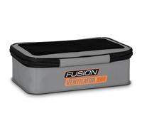 Korda Guru Fusion Ventilator Combo 5, quattro scatole per esche in EVA, coperchi a rete perforata, impilabili, per conservare esche fresche, 100, 200, 250, 350, codice GLG049