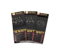 Korda Guru QM1 - Bande per esche da 10,2 cm, senza ardiglione, taglia 12, 4,1 kg, ideali per pesca alla carpa con fasce per esche, ganci rivestiti in PTFE per una presa sicura dell'amo, rig per