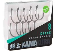 Korda Kamakura - Ami da pesca alla carpa, affilati a mano, con rivestimento in cera per la massima protezione del punto dell'amo, misura 4