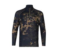 Korda Kool UPF Zip Maglia Manica Corta Uomo Dark Kamo, Dark Olive