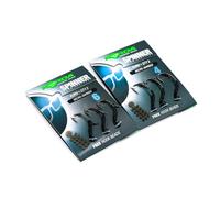 Korda Spinner Hook Sezioni Krank 4 | Micro-Barbed | Pronta per pesca alla carpa | Confezione da 3 | Facile cambio dell'amo | Perfetto per Spinner Rigs | Amo da pesca alla carpa con perline