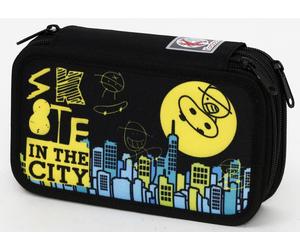 Kordata blu astuccio Triplo 3 zip accessoriato scuola Giochi Preziosi RAGAZZO