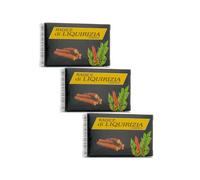 Kordofan® | Radice di Liquirizia Calabrese | Liquirizia Bastoncini in Astuccio - 3 x 20 Gr | Bastoncini Liquirizia Non Decorticati | Liquirizia