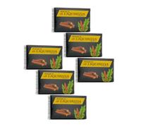 Kordofan® | Radice di Liquirizia Calabrese | Liquirizia Bastoncini in Astuccio - 6 x 20 Gr | Bastoncini Liquirizia Non Decorticati | Liquirizia