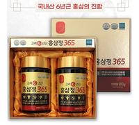 KOREA BEST Korean 6 Years Red Ginseng Extract 365, Saponin, Panax 240g x 4ea 2ea