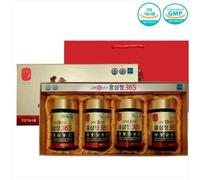 KOREA N.1 Korean 6 Years Red Ginseng Extract 365, Saponin, Panax 240g x 4ea N...