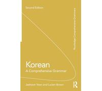 Korean: A Comprehensive Grammar