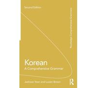 Korean: A Comprehensive Grammar