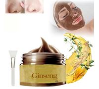 Korean Ginseng Peel Off Face Mask,Ginseng Mask,Herbal Peel-Off Face Mask,Clean Pores,Brighten Skins (1 pezzo)