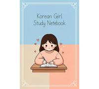 Korean Girl Study Notebook: Vibrant Aesthetic Notebook for School Notes, Homework & Daily Writing