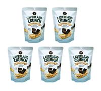 Korean Gourmet LAVERLAND CRUNCH Fish and Seaweed Chips Snack originale confez...