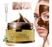 Korean Hana Ginseng Peel off Face Mask - Hana Ginseng Face Mask,Herbal Refining Peel-Off Facial Mask,Ginseng Face Mask, Korean Peel off Face Mask,Korean Hana Ginseng Mask Anti Aging (1PC)