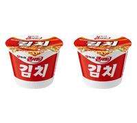 Korean Instant Noodle NONGSHIM KIMCHI Keun Sabal confezione da 2 tazze Ramen ...