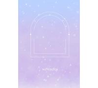 Korean Lined Journal Diary Notebook, Pastel Purple, Summer, Starry, Cute and Aesthetic, for Students, Travelers, Women and Girls (Paperback, 120 Pages, A5, White Paper, Grey Lines)