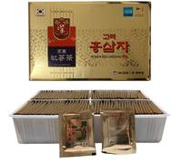 Korean No.1 Red Ginseng Mild Instant Tea Bag Pack 100 confezioni Made in kore...