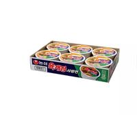Korean NONGSHIM, PALDO, SAMYANG, OTTOGI Cup Ramen Noodle Ramyun 6pack Collection