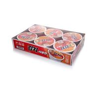 Korean NONGSHIM, PALDO, SAMYANG, OTTOGI Cup Ramen Noodle Ramyun 6pack Collection