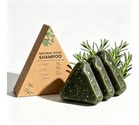 Korean Scalp Revival Bar, shampoo al rosmarino per la crescita dei capelli, shampoo resistente alla caduta dei capelli, sapone per capelli all'acqua al rosmarino per donne e uomini (3 pezzi)