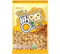 Korean Snack Sweet "HONEY PPUNG-I-YO" Popped Corn Snack 240 g