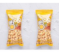 Korean Snack Sweet HONEY PPUNG-I-YO Popped Corn Snack 50 g x 2 confezioni