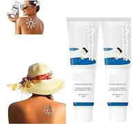 Korean SPF 50+ PA++++ Hydrating Sun Essence Face Sunscreen, A moisturizing sunscreen, No White Cast, Strong UV Protection, Moist Essence Type (2 Pcs)