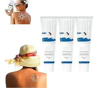 Korean SPF 50+ PA++++ Hydrating Sun Essence Face Sunscreen, A moisturizing sunscreen, No White Cast, Strong UV Protection, Moist Essence Type (3 Pcs)