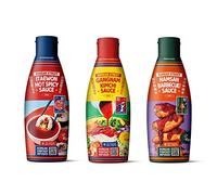 [Korean Street] Set Salsa Piccante, Salsa Al Chili, Salsa BBQ- Confezione Da 3 Salse, Salse Coreane, 260 ml*3