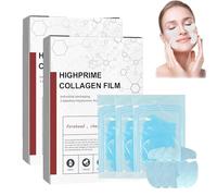 Korean Technology Soluble Collagen Film - Melting Collagen Film,Highprime Collagen Film Mask,Soluble Collagen Supplement Film,Prevent Fine Lines and Protect Skin,Anti Aging Face Mask (2 Box)