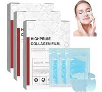 Korean Technology Soluble Collagen Film - Melting Collagen Film,Highprime Collagen Film Mask,Soluble Collagen Supplement Film,Prevent Fine Lines and Protect Skin,Anti Aging Face Mask (3 Box)