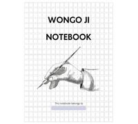 Korean Writing Practice Notebook, Wongo Ji: Basic Blank Grid Pattern for Hangul Alphabet Practice