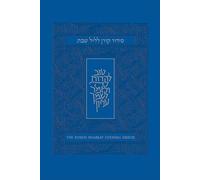 Koren Publishers Jerusalem The Koren Shabbat Evening Siddur (Copertina rigida)