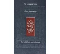 Koren Publishers Koren Shalem Siddur with Tabs, Compact (Copertina rigida)