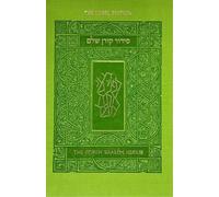 Koren Publishers Koren Shalem Siddur with Tabs, Compact, Green (Tascabile)