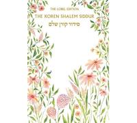 Koren Shalem Siddur with Tabs, Compact Hc, Floral (Copertina rigida)