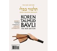 Koren Talmud Bavli V25a Makkot, Daf 2a - Daf 24b, Noé Color Pb, H/E (Tascabile)