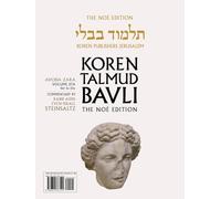 Koren Talmud Bavli V27a: Avoda Zara, Daf 2a through Daf 22a, Noé Color PB, H/E