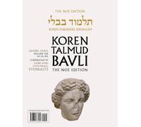 Koren Talmud Bavli V27b: Avoda Zara, Daf 22a through Daf 40b, Noé Color PB, H/E