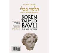 Koren Talmud Bavli V27d: Avoda Zara, Daf 62a Through Daf 76b, Noé Co (Tascabile)