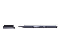 Kores FL28102 Fineliner, tratto: 0,4 MM, colore: nero