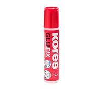 Kores - Glufix: Colla Liquida Trasparente, Anti-Goccia, Non Tossica e Ideale per Lavori a Casa e in Ufficio, Confezione da 1 x 30 ml