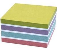 Kores Recycling Adesive Note "Note pastello riciclate" 75 x 75 mm, foglio 450, realizzato in carta riciclata, stick in modo sic NEW