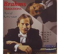 Korevaar, David - Brahms Variations