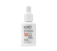Korff 365 Protection - Siero Viso SPF 50+ Protezione Solare Molto Alta, 30ml