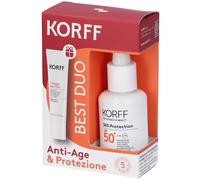 Korff 365 Protection Kit Siero Viso Spf50+ 30 Ml + Collagen Age Filler Siero Viso 10 Ml