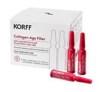 Korff Collagen Age Filler - Trattamento Anti-Age Tonificante Viso, 15 fiale