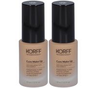 KORFF Cure Make Up Fondotinta Fluido Effetto Lifting 2x30 ml